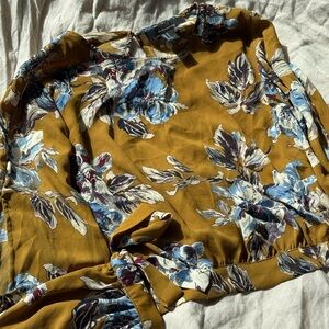 Floral Printed Forever 21 Blouse
